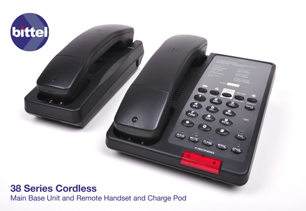 Bittel 38 Series Cordless Base Unit and Handset with Dock