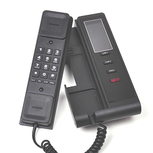 Bittel UNO Volice Two Line Corded Phone in Black