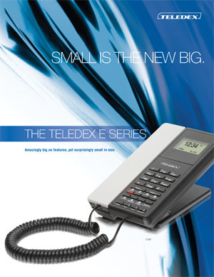 Teledex E-Series Telephone